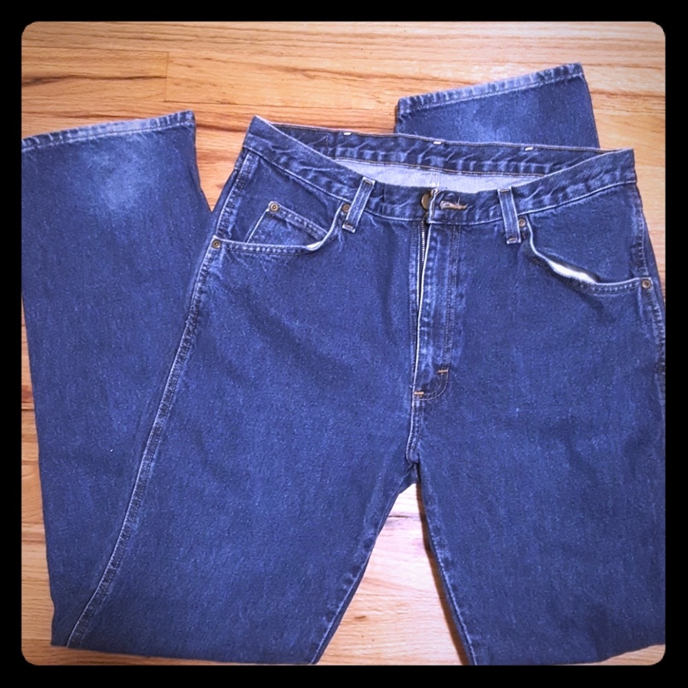 💟💥 = 5 for $30 Men's dark blue Wranglers 34 x 34